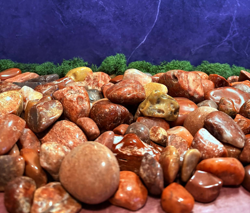 Slow-Tumbled Trinity Basin Stones