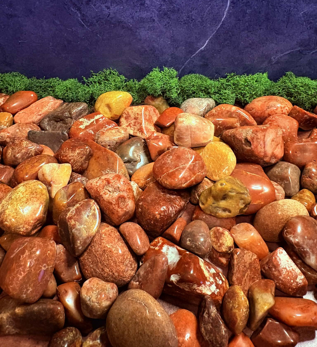 Slow-Tumbled Trinity Basin Stones